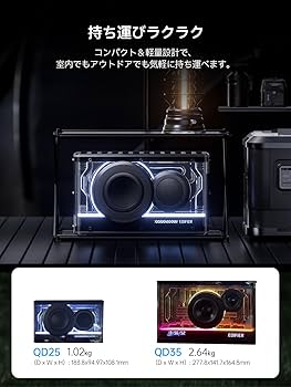 【未開封】EDIFIER QD25 小型 ポータブルスピーカー EDIFIER QD25 | Edifier